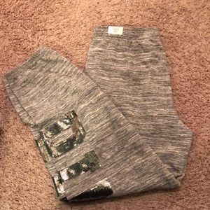 VS Pink Bling Campus Sweats